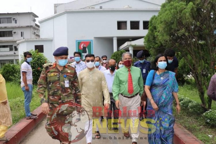 করোনা সংক্রমণ রোধে মসিকের মর্ডানা টিকাদান কার্যক্রম