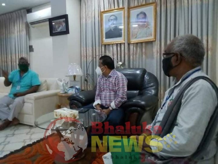 স্বেচ্ছাসেবী টিম আলী ইউসুফের স্বপন পূরনে গৃহায়ণ ও গণপূর্ত প্রতিমন্ত্রী শরীফ আহমদ এমপি